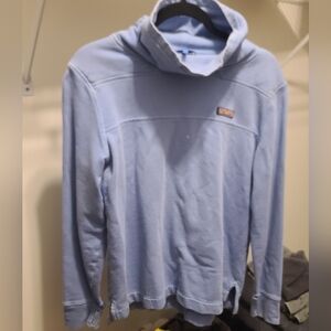 Vineyard Vines Light Blue Cowl Neck Sweatshirt